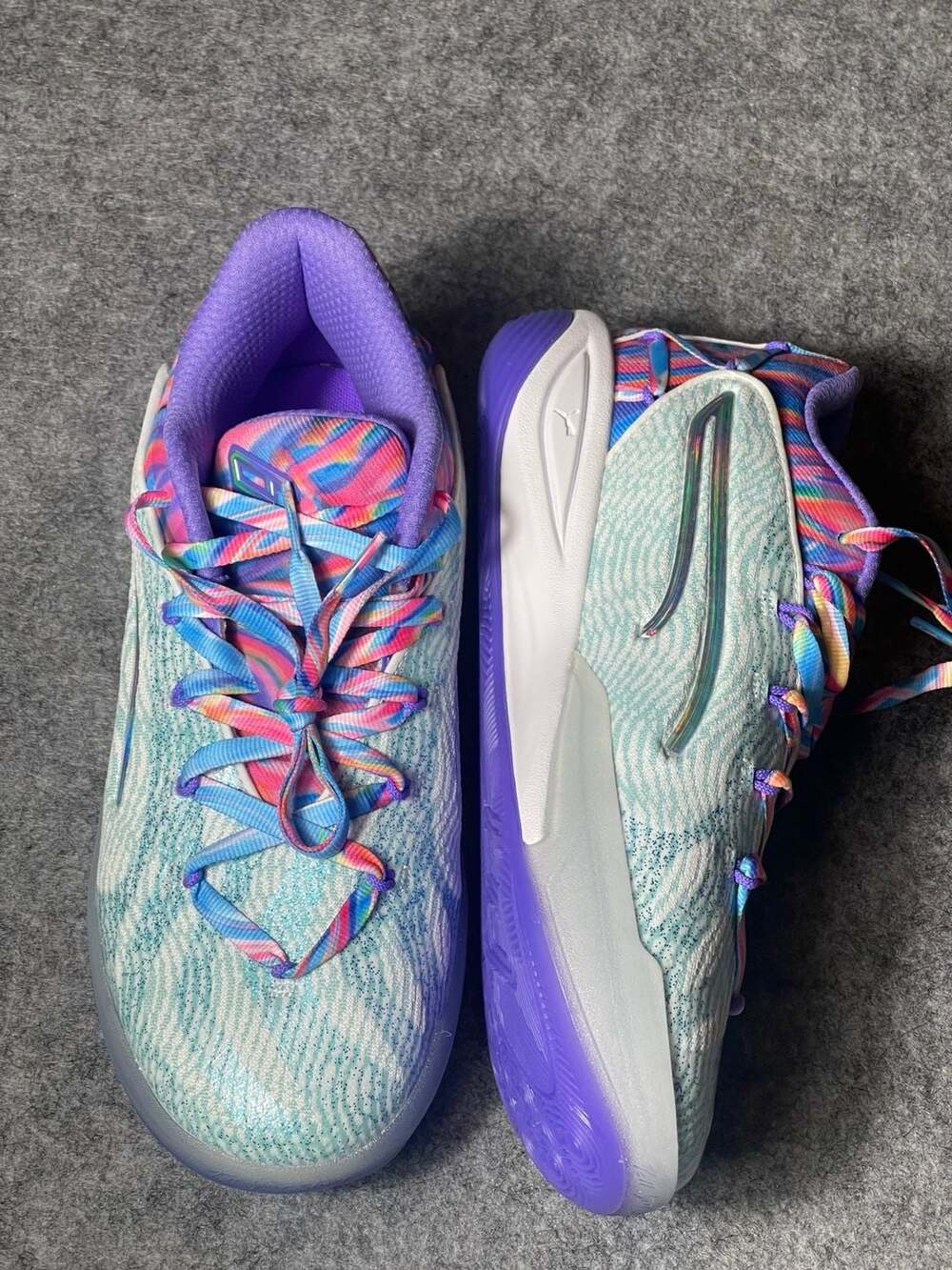 Puma Stewie 4 Prism Basketball Shoes Light Aqua